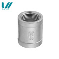 Stainless steel pipe fittings female banded socket